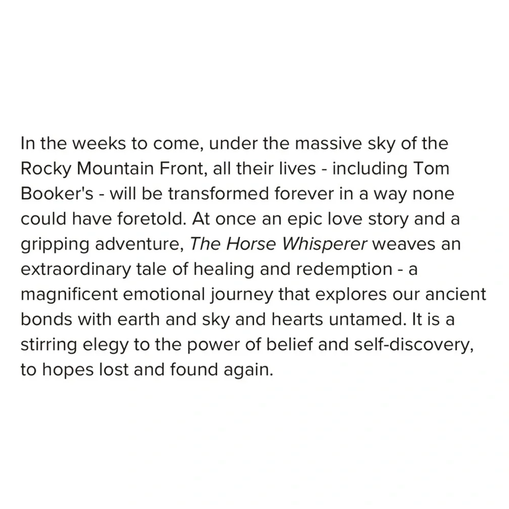 Nicholas Evans: The Horse Whisperer (Paperback) - Picture 5 of 5